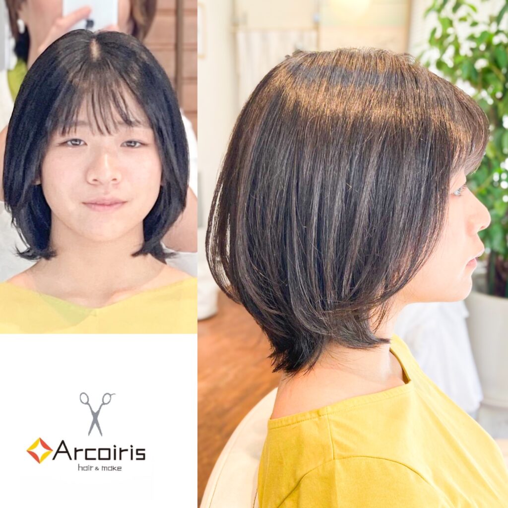 恵比寿の美容院Arcoirisのヘアスタイル グラデーションボブ