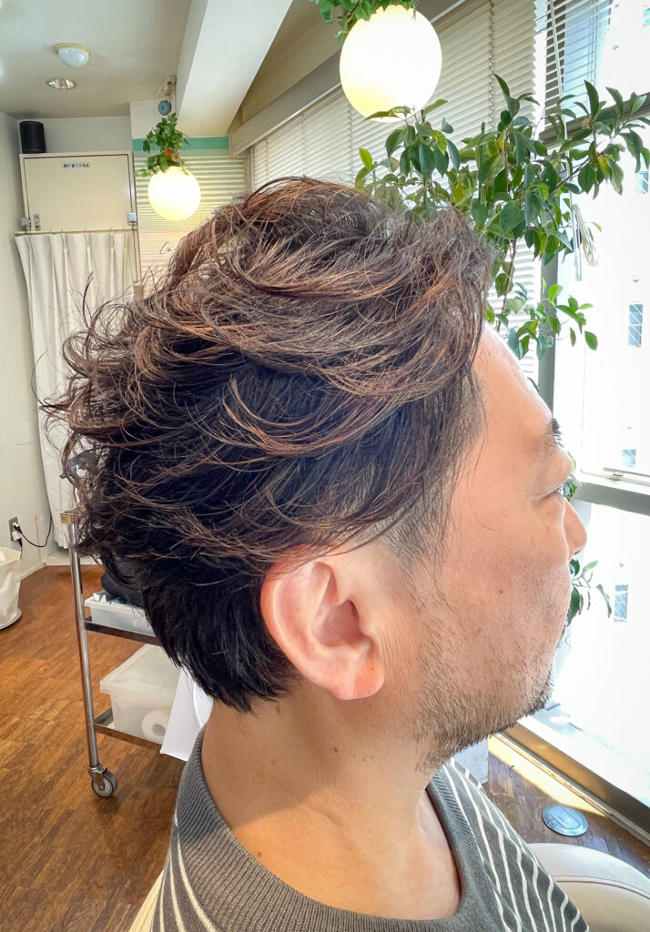 恵比寿の美容室Arcoirisのメンズヘアスタイル（サイド2）