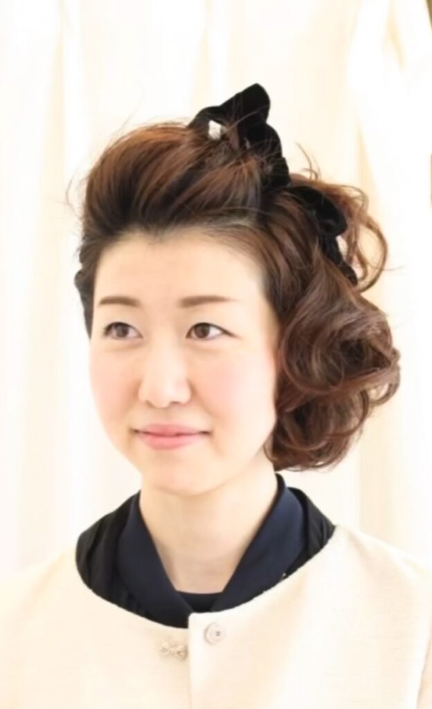 恵比寿の美容室Arcoirisのヘアセット