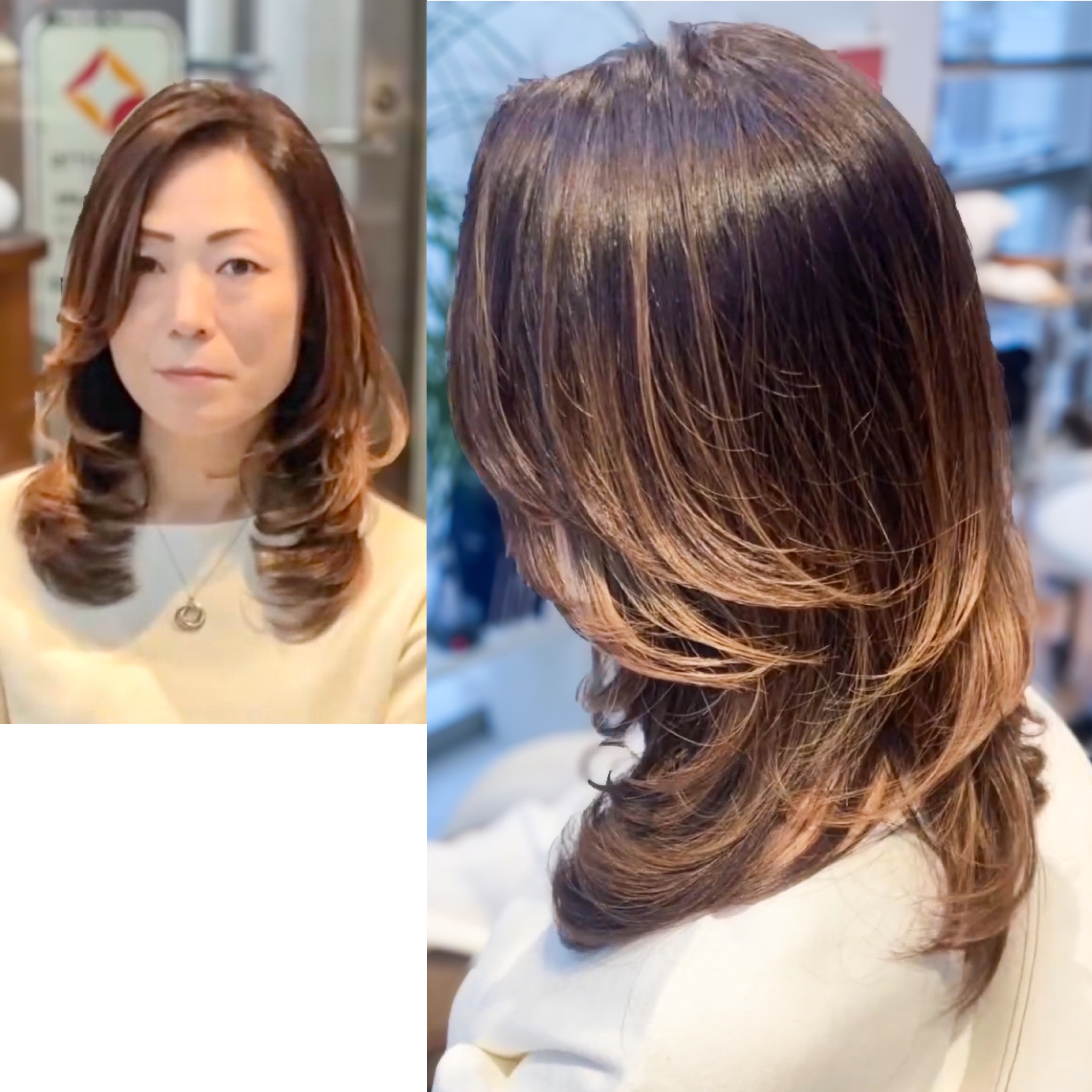 恵比寿の美容室Arcoirisのヘアスタイル