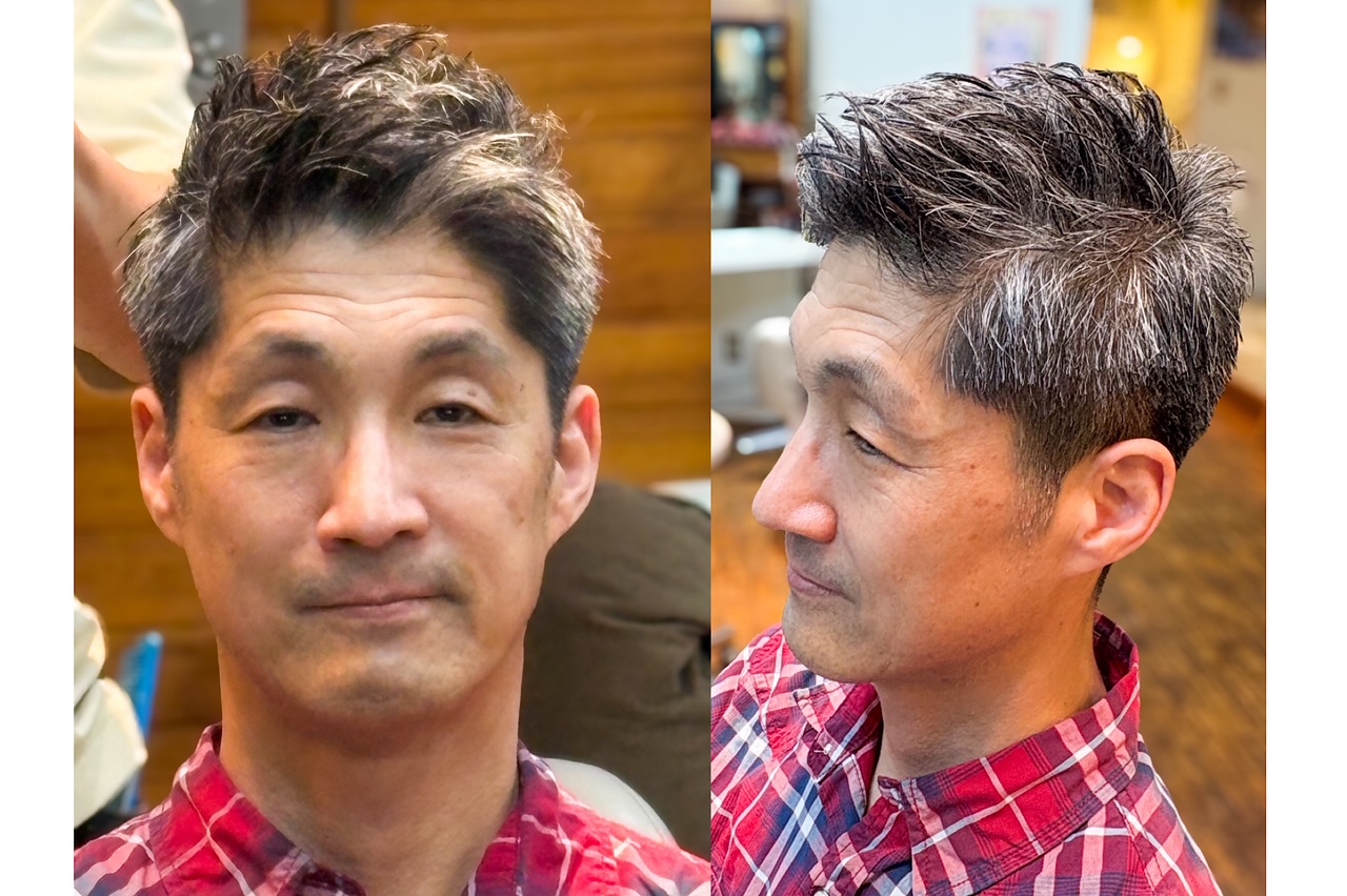 50代 メンズショート☆野瀬敏彦(Toshihiko Nose)☆